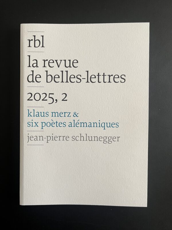 La Revue de Belles-Lettres